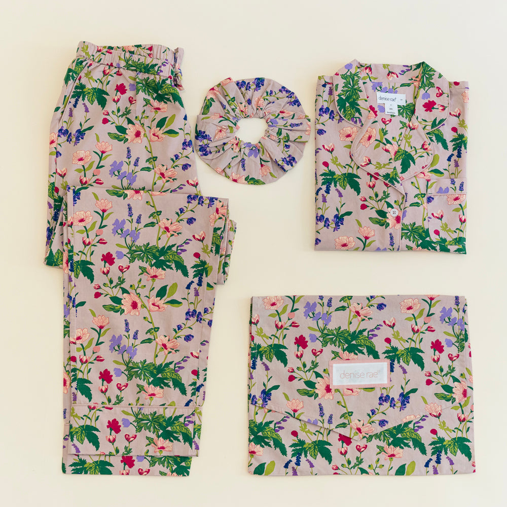Garden Groove Rose | Long Sleeve Pajama Gift set
