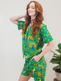 Fearless Peacock | Short Sleep Gift set - Pink
