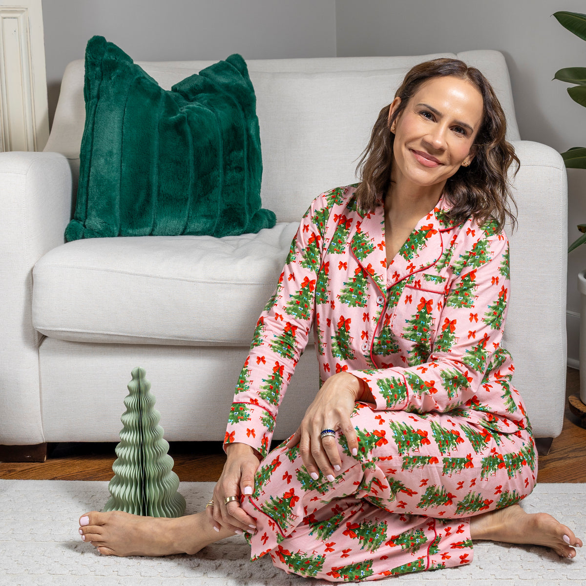 Ribbons in the Pines | Long Sleeve Pajama Gift Set