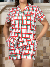 Deck the Plaid | Short Sleep Gift Set