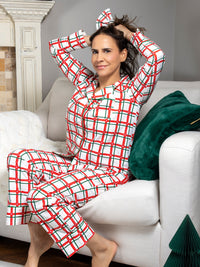 Deck the Plaid | Long Sleeve Pajama Gift Set