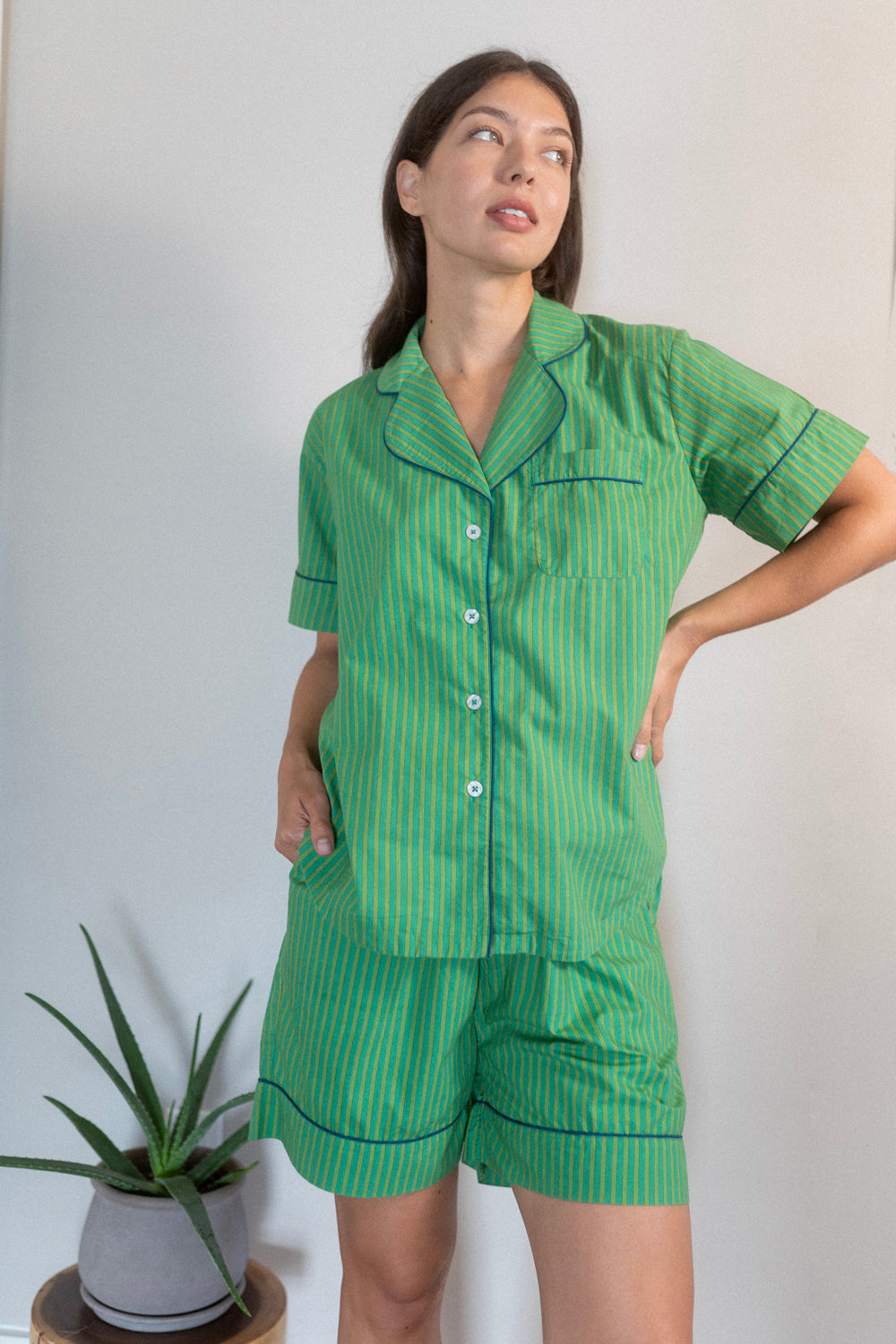 Lucky Green | Short Sleep set