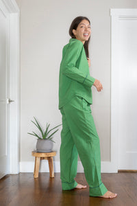 Lucky Green | Long Sleeve Pajama set