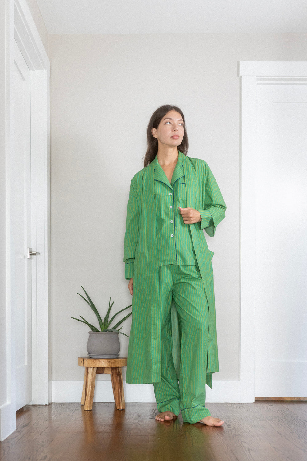 Lucky Green | Long Sleeve Pajama set