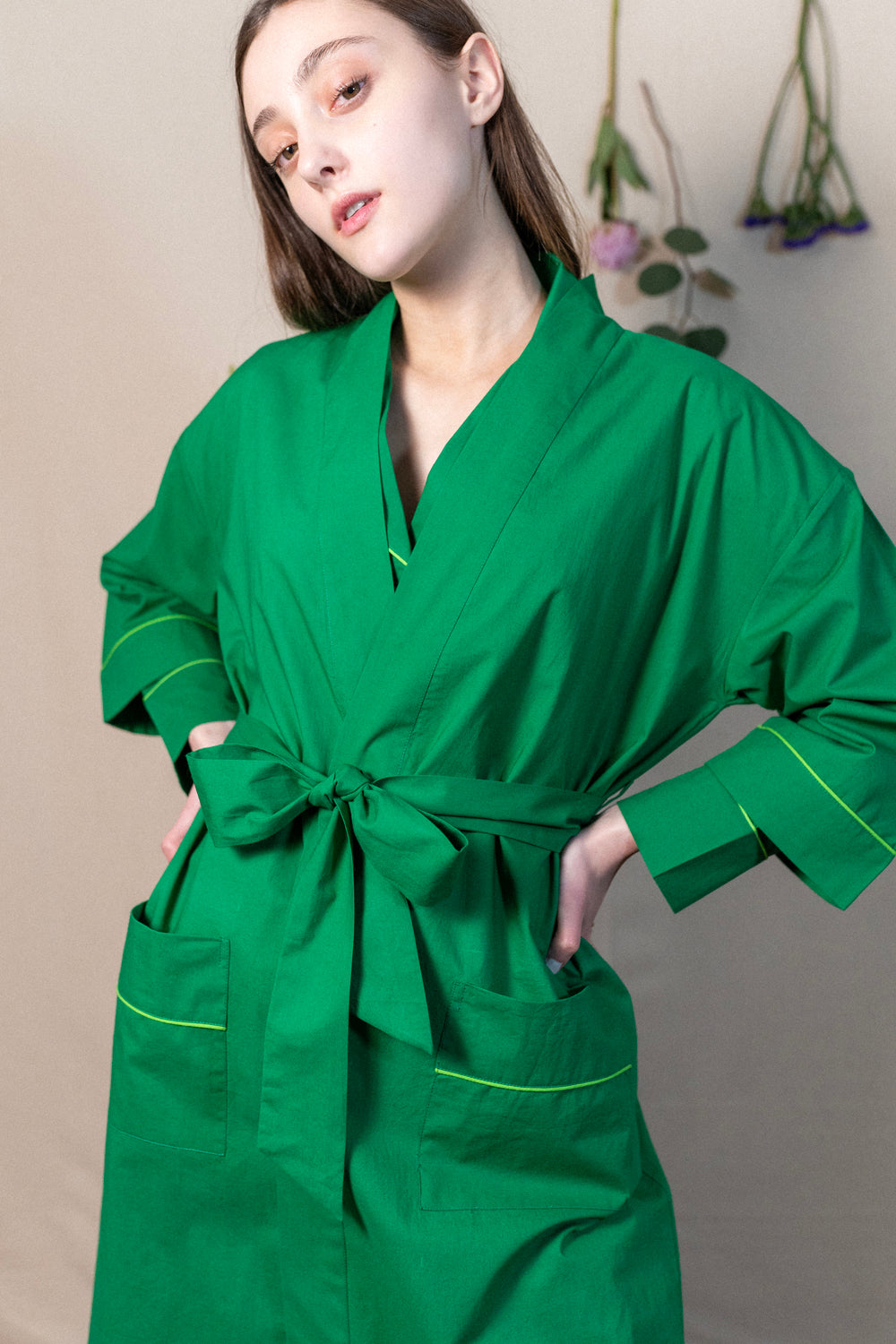 Green Sleeper | Robe Gift Set M/L Green Sleeper | Robe Gift Set M/L