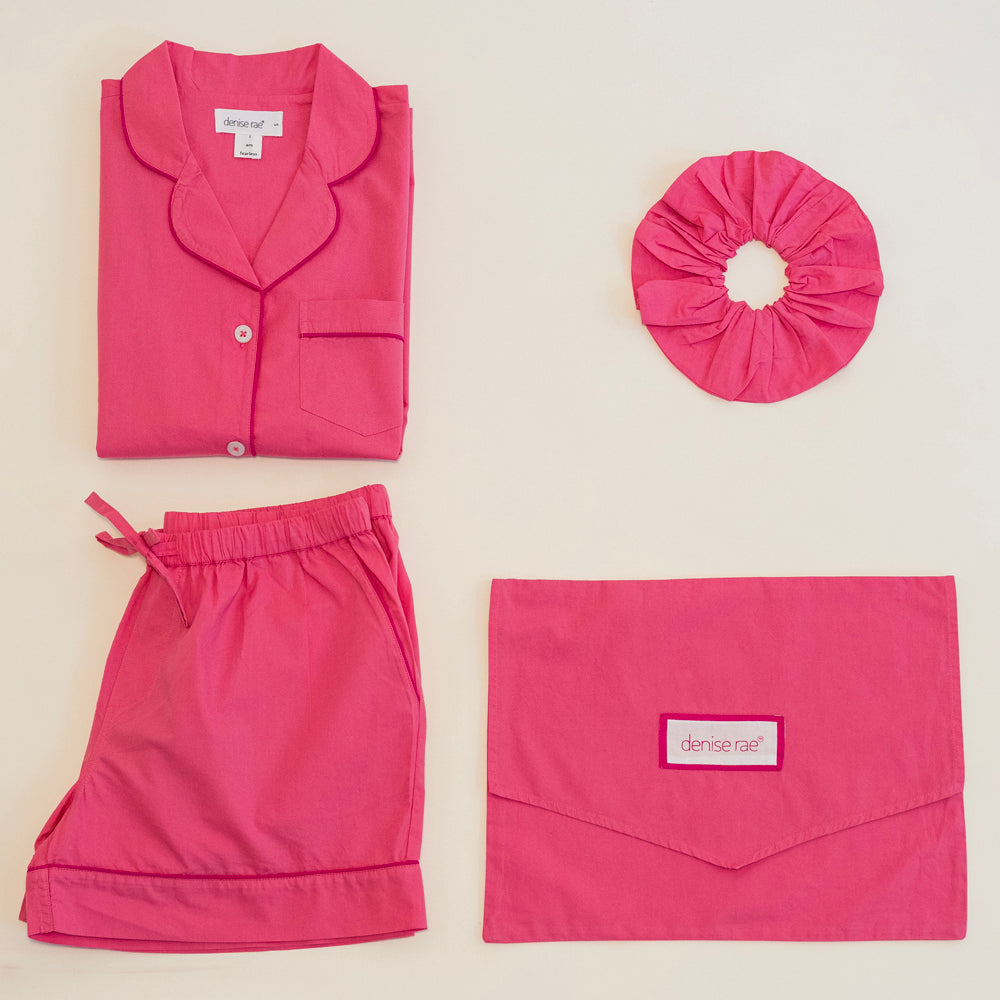 Hot Pink Snoozer | Short Sleep Gift set