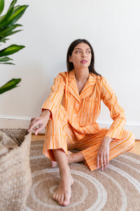 Sunset Stripe | Long Sleeve Pajama set