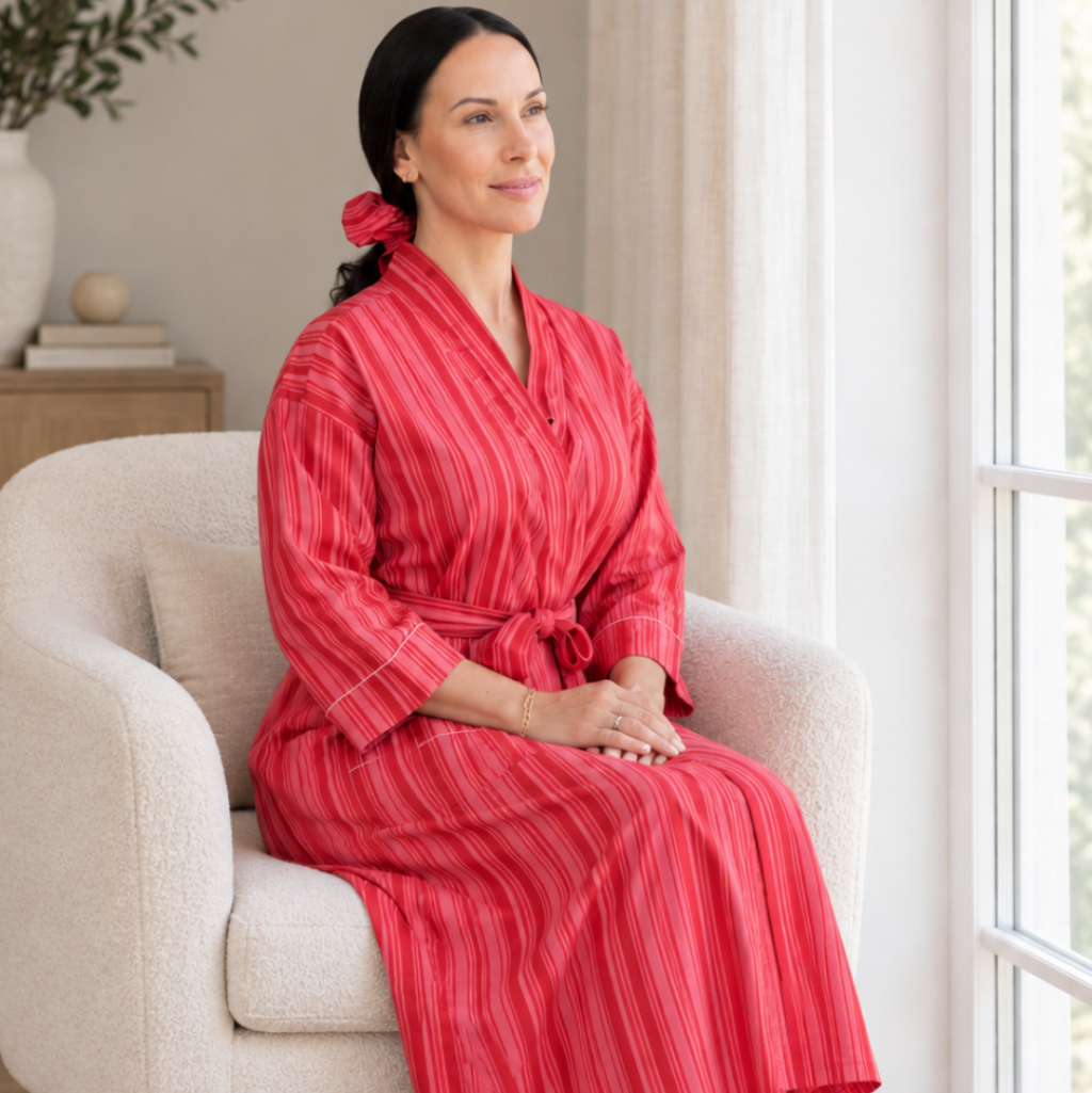 Sweetheart Stripes | Robe Gift Set