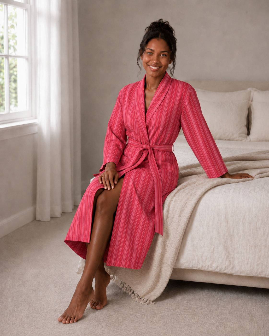 Sweetheart Stripes | Robe Gift Set